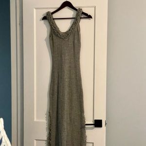 Gray Alpaca Dress